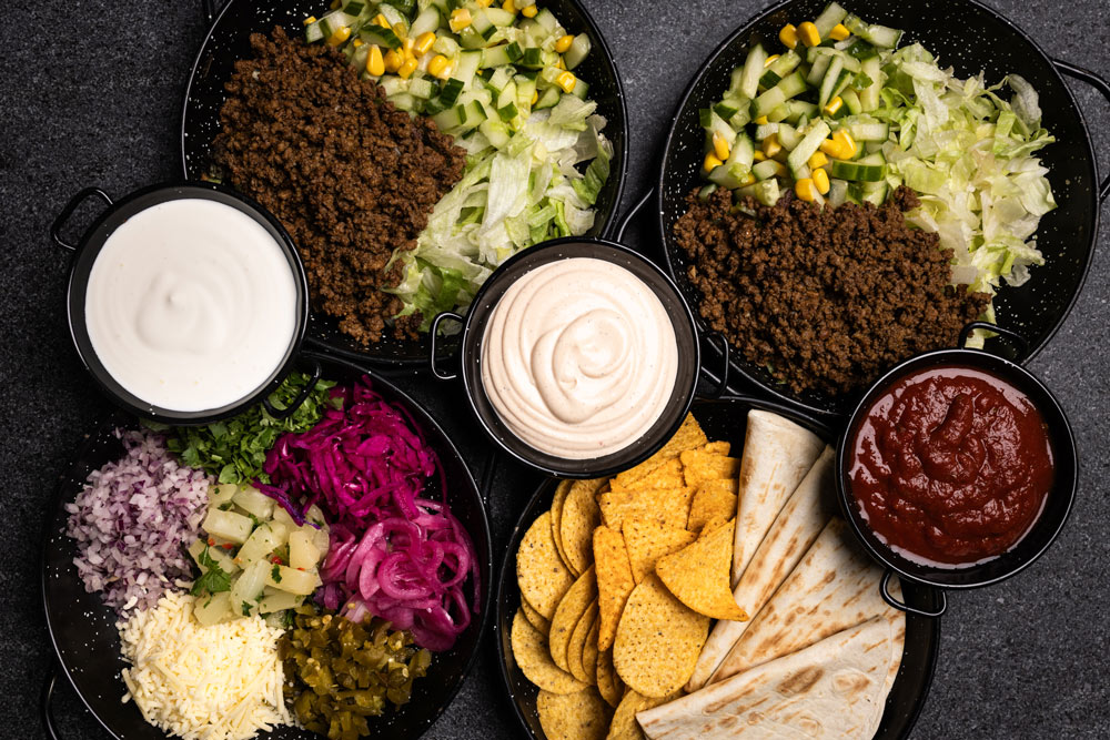 En taco buffé