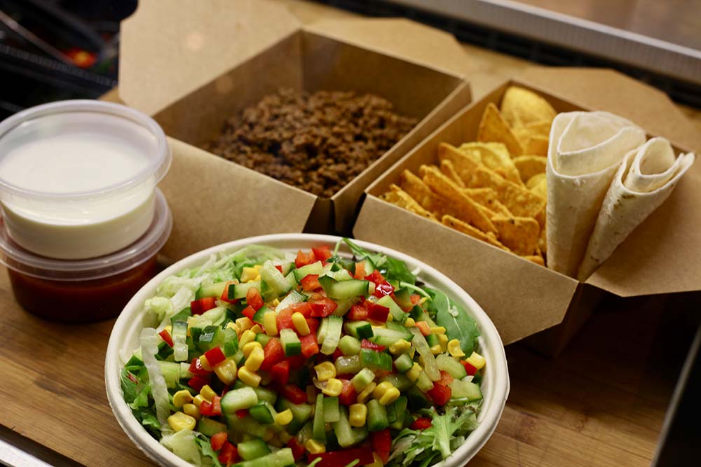 Swedish Taco enkel taco-bricka